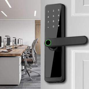 邦臣木门指纹锁办公室密码锁室内门卧室房间门家用公寓家用智能锁