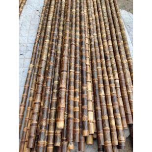 手工抛光实心竹龙血金丝竹文湾竹武术棒指针攀爬拐杖材料抗短棒自