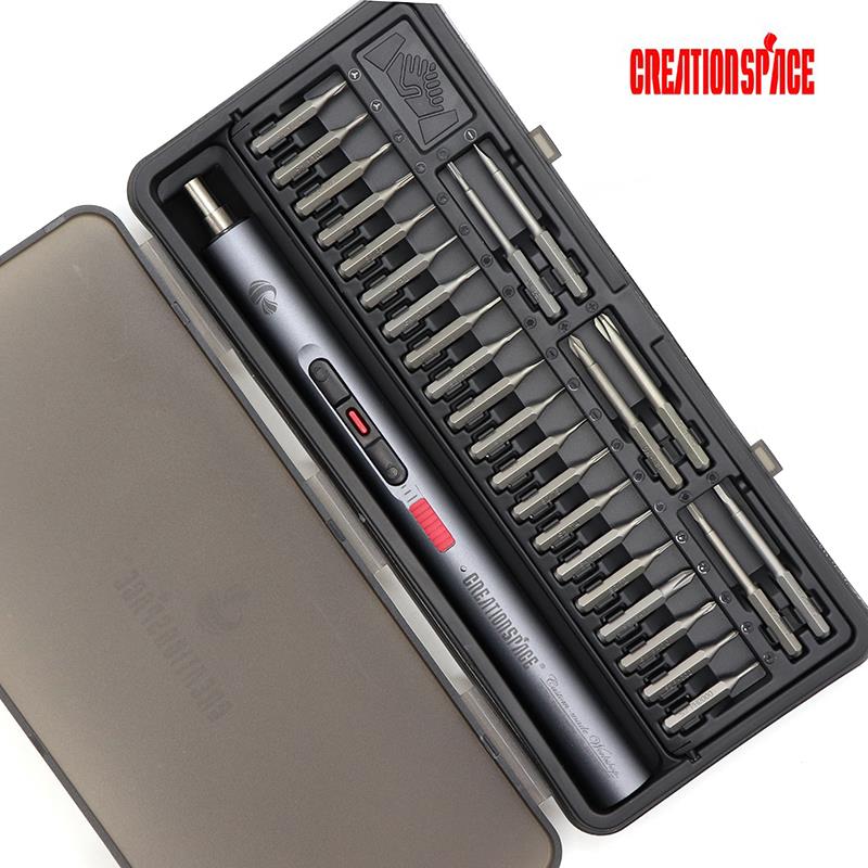 三档扭矩调节电动螺丝起子套装手机维修笔记型电脑拆机眼镜手表相