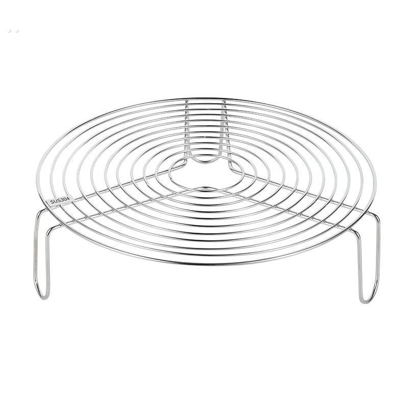 工厂直销蒸架304不锈钢蒸馒头菜支架家用高压锅蒸笼架子蒸格蒸屉