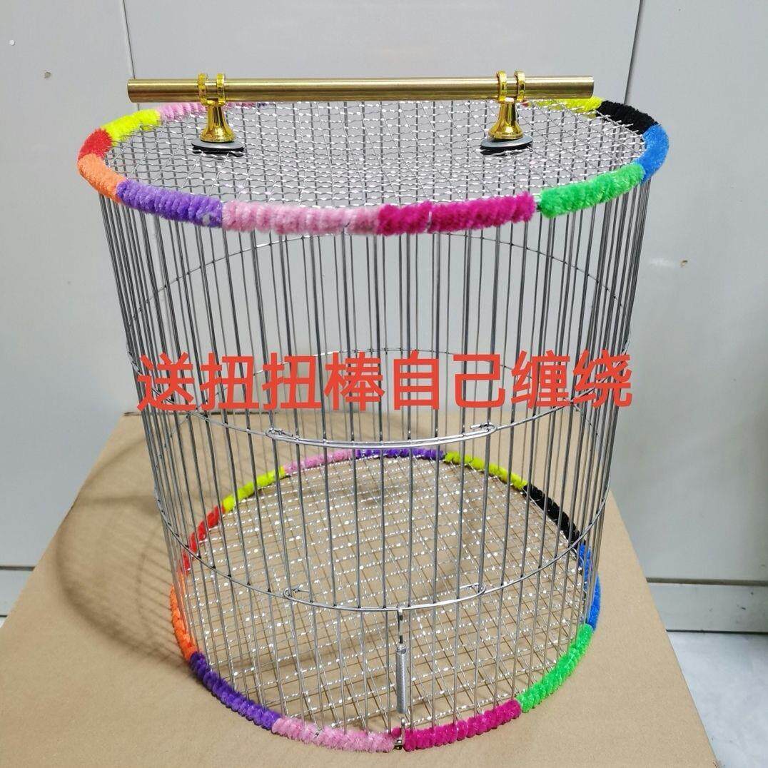 1松鼠跑笼外出笼松鼠笼子铁网圆筒户外跑步圆筒网圆柱形圆形鸟笼