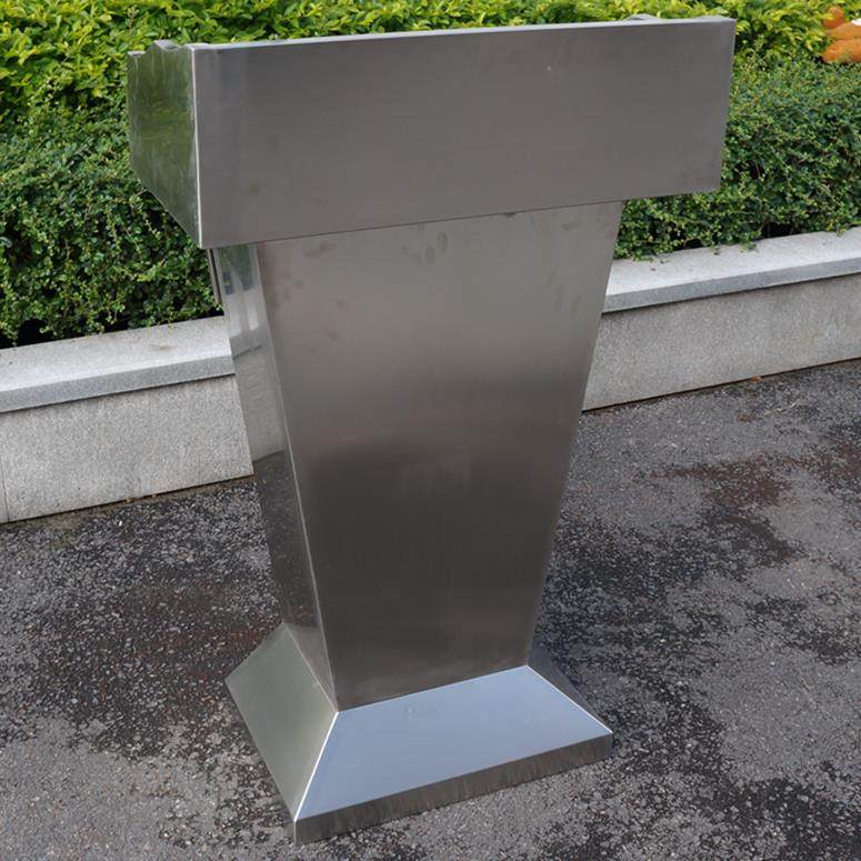 不锈钢演讲台现代简约演讲桌方形底座室内外通用讲台户外保安岗台,商业/办公家具,演讲台/演讲桌,淘宝优惠券,粉丝福利购,淘宝优惠卷