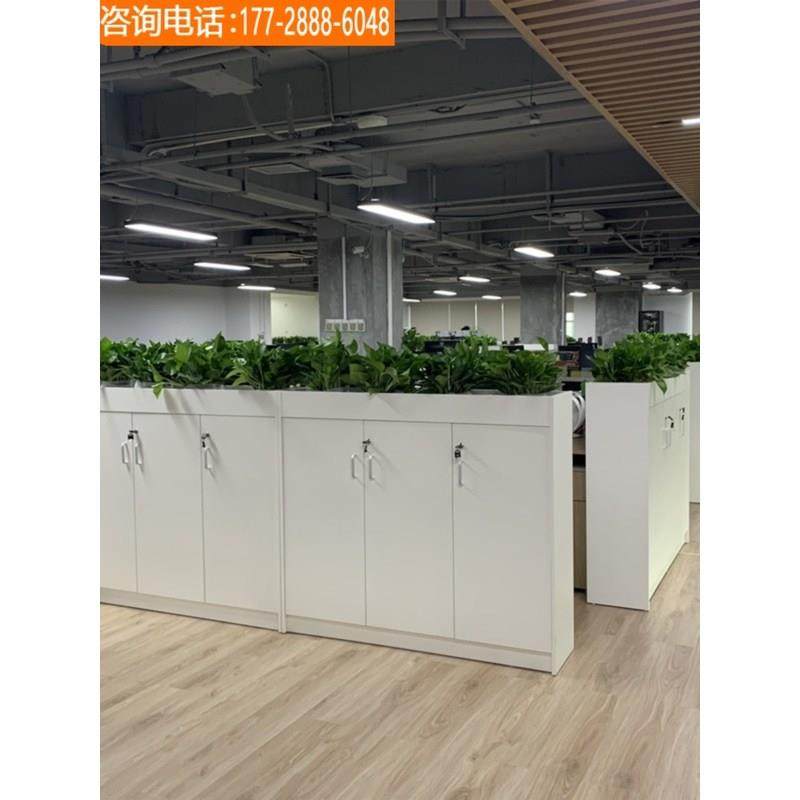 隔断柜文件资料矮柜花槽柜简约现代花草柜家具木质组合定做办公室,商业/办公家具,矮柜,淘宝优惠券,粉丝福利购,淘宝优惠卷