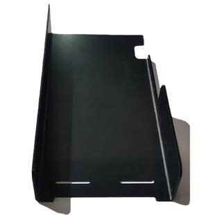 厂家供应PC板材L型折弯粘接加工黑茶色半透明亚克力cnc精雕刻成型