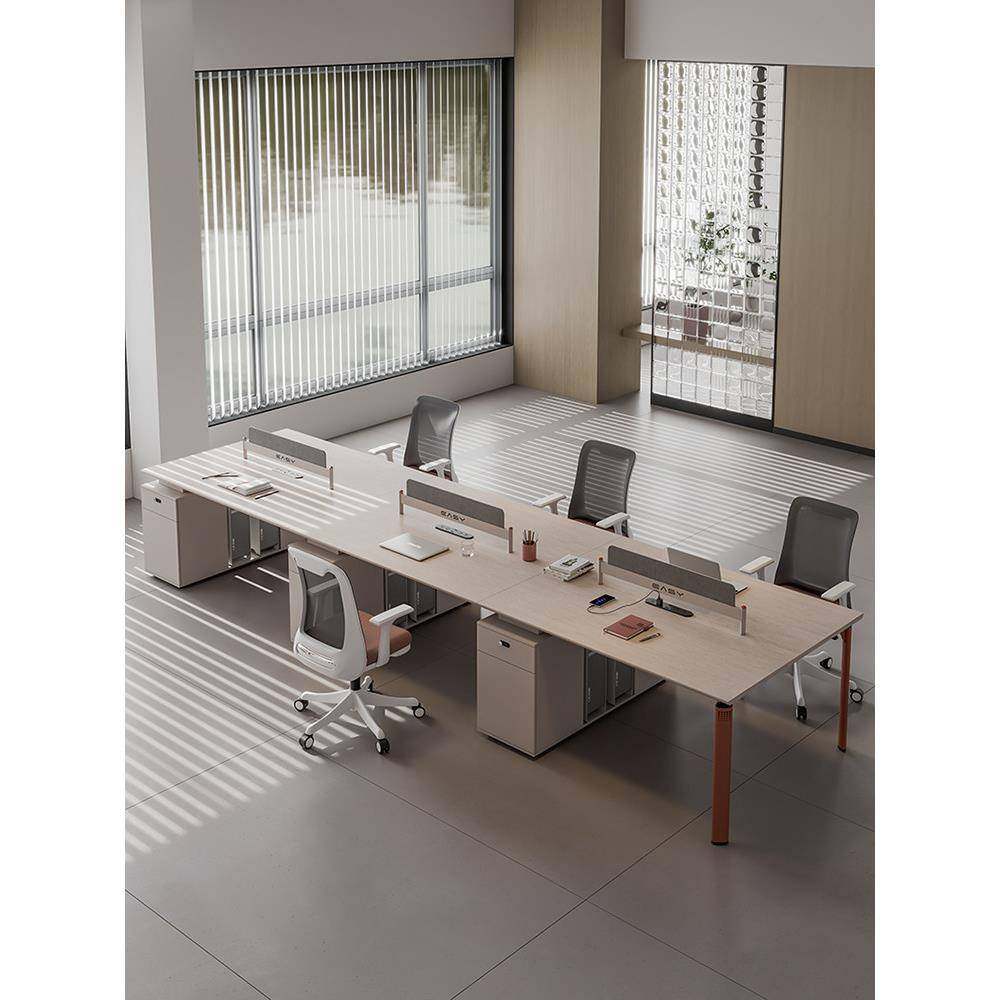 工位办公桌椅组合套装简约现代四人位财务职员桌屏风卡座办公家具,商业/办公家具,组合/屏风工作位,淘宝优惠券,粉丝福利购,淘宝优惠卷