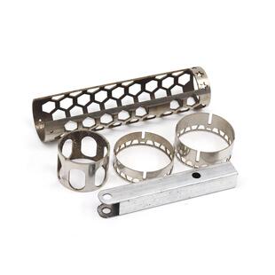 不锈钢空心管304无缝管 卫生管 装潢管激光精密切割当天发货