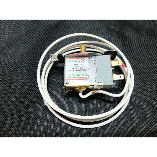 冰箱冰柜温控器 WPF7.5 WPF7.5B-L 2脚2边固定 线长135CM