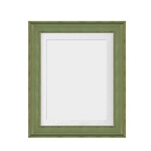 【春禾】多巴胺绿色实木画框做旧简约定制挂墙相框简约装饰画外框