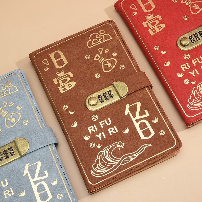 2025款密码锁定期存单收纳本支票收纳册多功能票据银行大容量支票,文具电教/文化用品/商务用品,手帐/日程本/计划本,淘宝优惠券,粉丝福利购,淘宝优惠卷