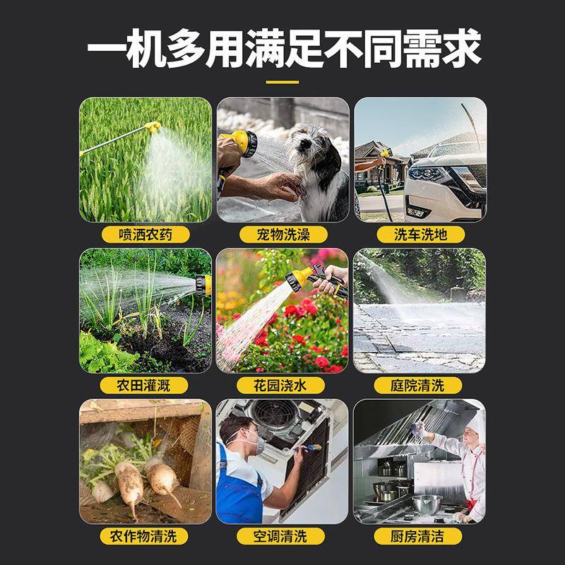 6分管锂电充电式抽水泵菜园浇水浇菜神器农用浇地灌溉自动抽水机