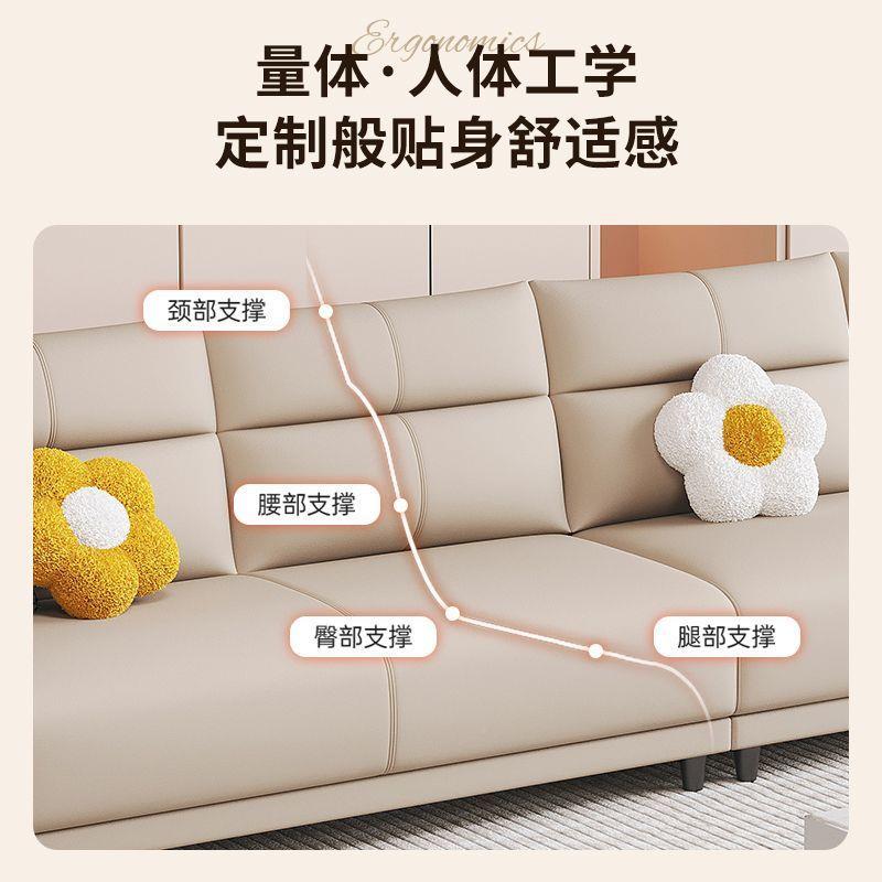 202新款猫4抓脚皮CVV艺沙发家用小户现型客厅简约代踏组合高档网