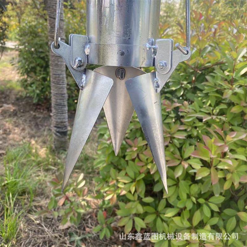 不锈钢秧苗移栽器多功能地膜西瓜苗定植工具玉米种菜栽苗器