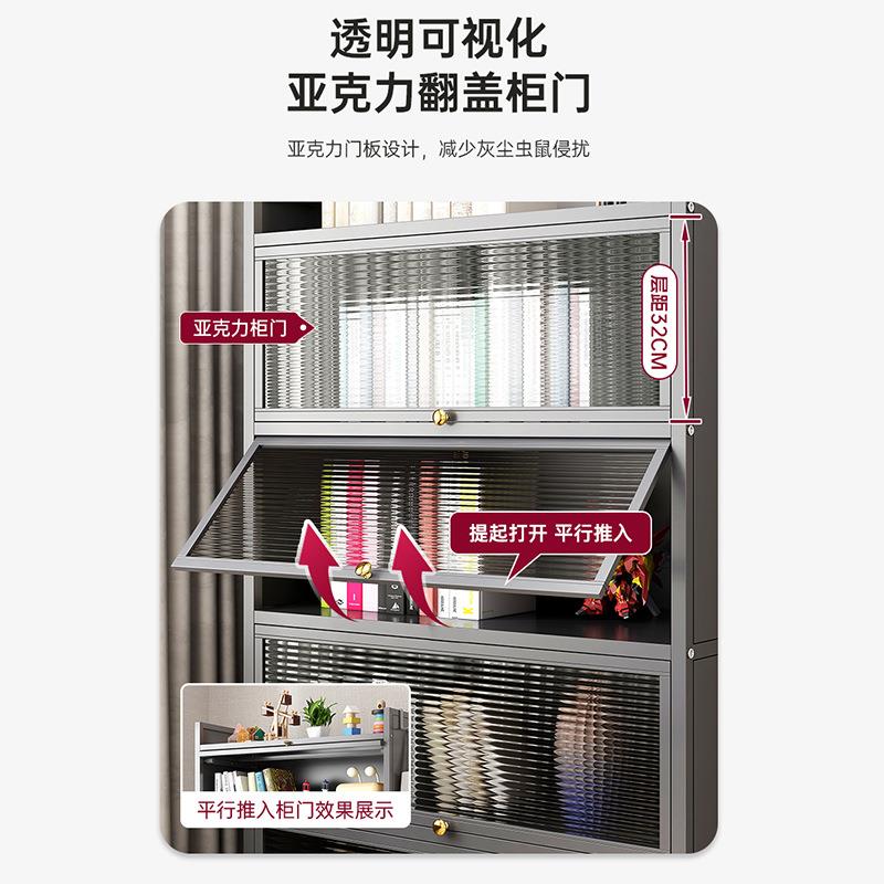 铁皮文件柜落地办公室资料柜现代简约办公柜简易靠墙家用储物柜子