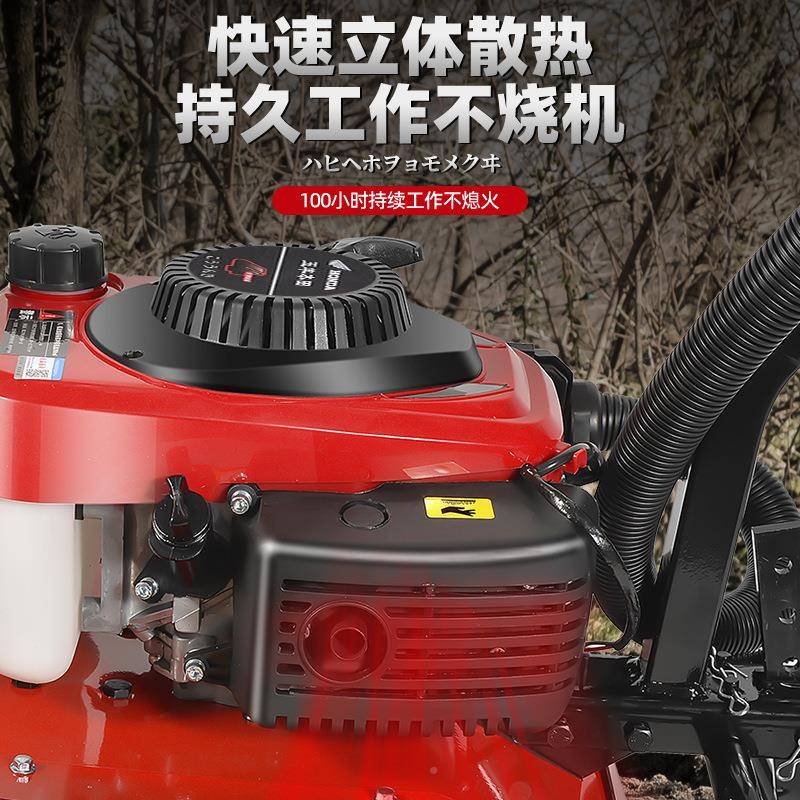 口沟小型微多功能耕机四冲程汽油松土进开犁地开荒松AKG土机翻地