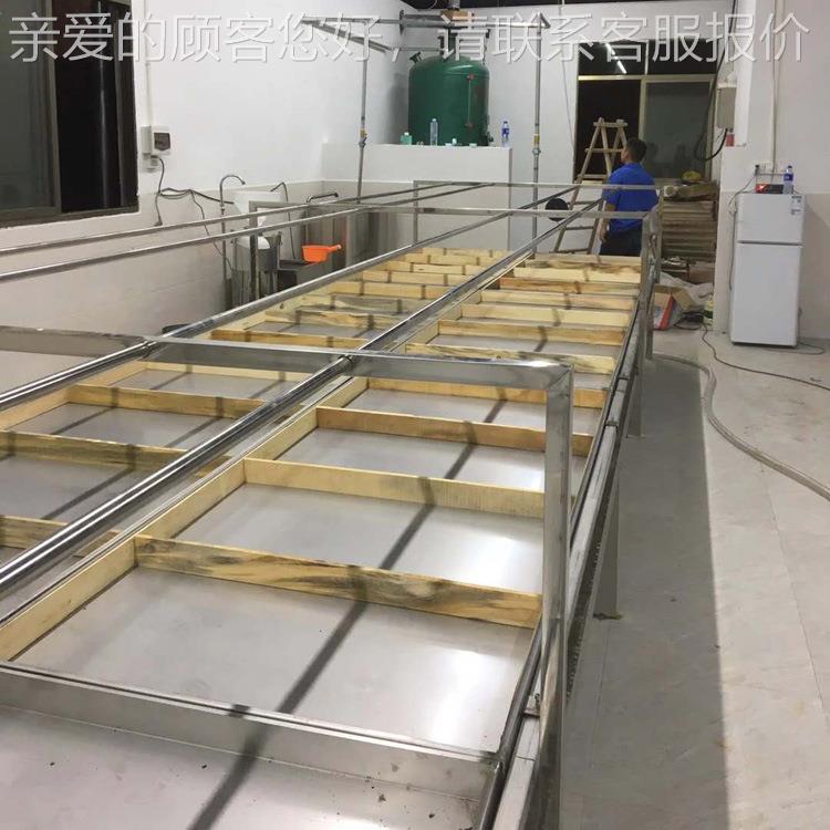 新款小腐型竹油机器皮 商用大型QFG腐豆竹机 手工揭皮腐竹机