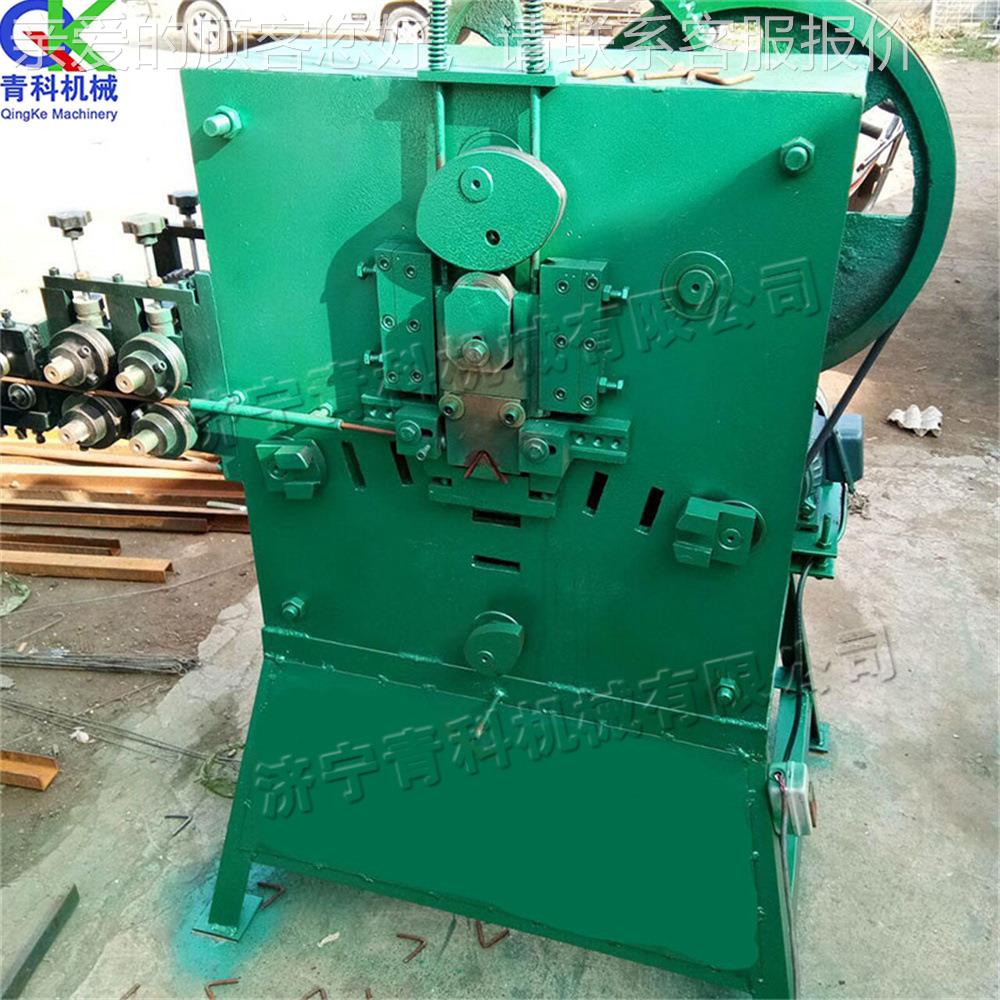 金属材打扣机 铁线自动qk-dkj-8进料弯弯线机 台式金属型铁线线折