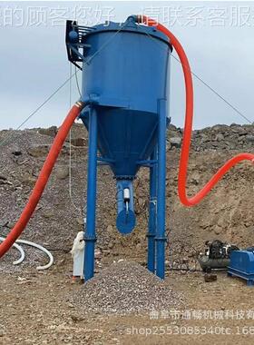 沙子泥浆气力输送0机 钢板仓吨散灰清库吸灰机3 长OGY距离负压吸