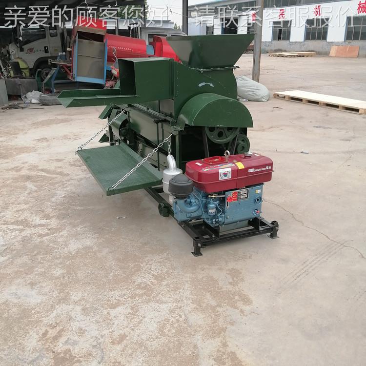 蚕脱豆豆打芸粒机 大型多功SNO能玉米粒机 柴油扬款稻麦场机