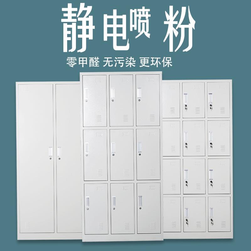 员储物柜工文件柜带ZD5255宿寄存柜不锈锁钢柜子健身房更衣室舍更