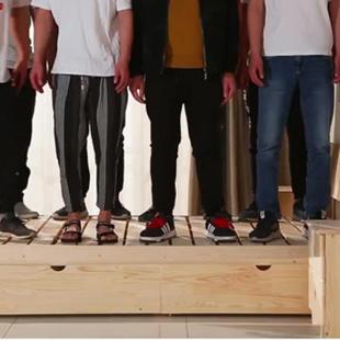 简易单人床架实木床床.51米出松木床经TPK济型双人床现代简约租房