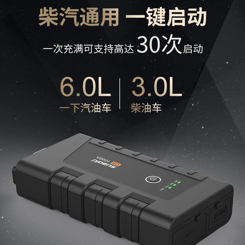 车便携多功能应急移动启动电汽源1V柴汽0打火电源carjumpst2arer