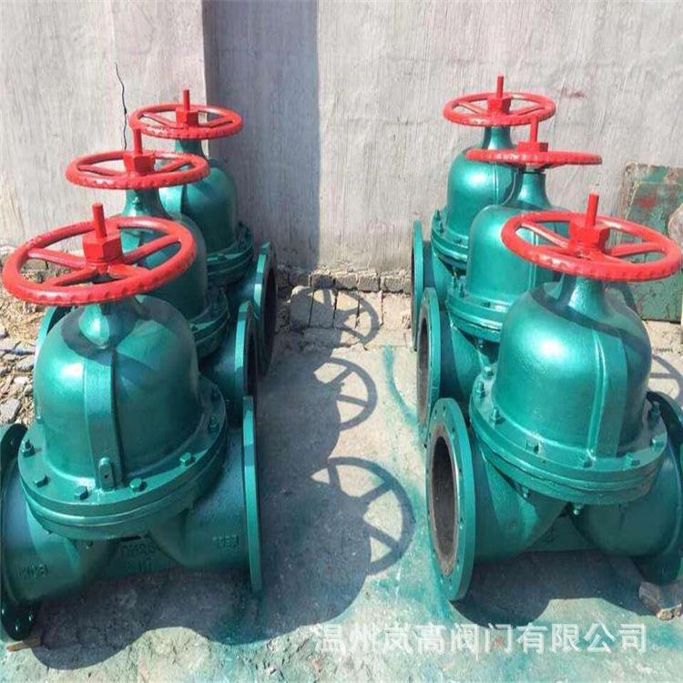 隔膜阀法兰连接G41J-16C衬胶隔膜阀铸钢阀体DN40