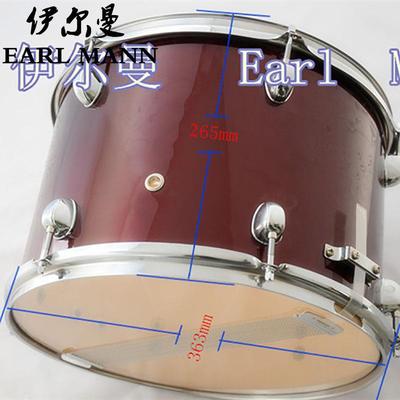 乐器木腔小军鼓14寸酒红色小军鼓打击乐器