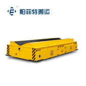 卷钢运输围栏平板拖车无轨拖车厂家10吨拖运车