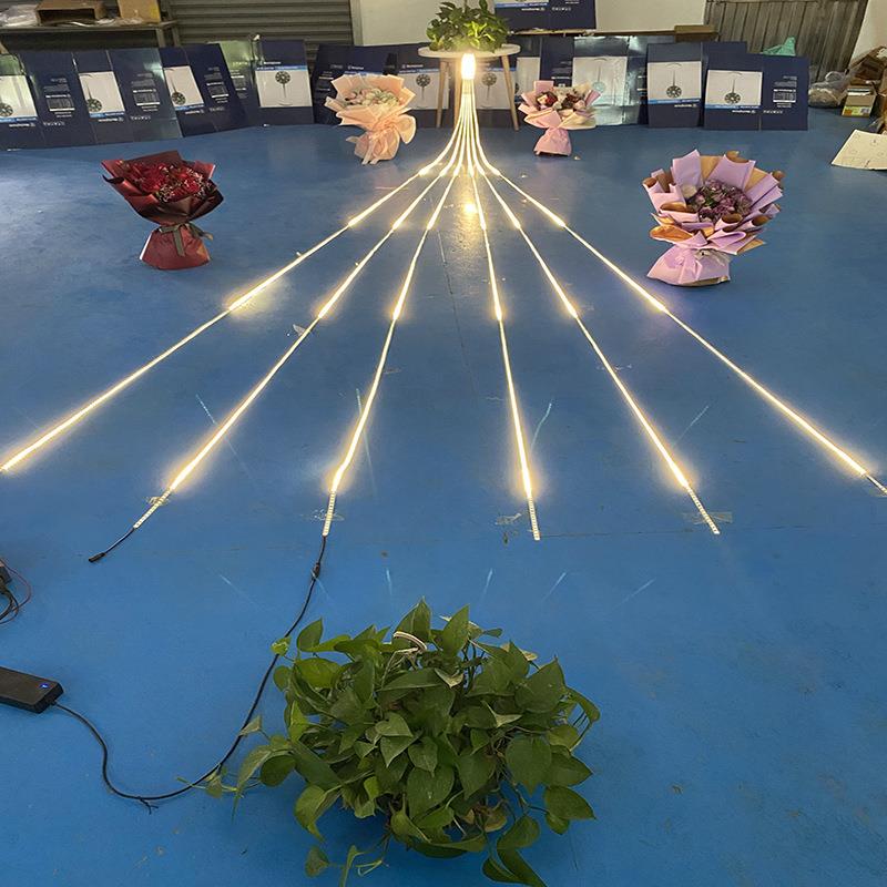 14声控led灯带酒吧KTV动感单车全彩流水编程12V背景幻彩跑马灯条