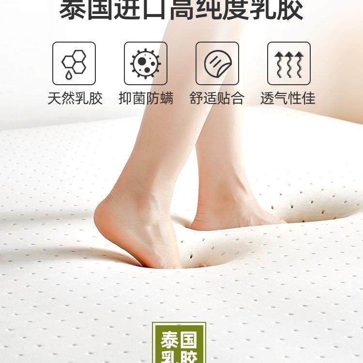 乳胶床垫垫家用卧室床褥垫子软1租房榻榻米宿舍学生单人281000648