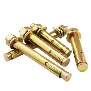 膨胀HRI螺丝m6螺外膨胀螺镀彩锌小拉爆爆炸丝钉膨胀管头M8M1栓0M1