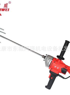 威60电46B动搅拌钻大雷功率腻机子搅拌机打灰水泥涂料XOS油漆飞机