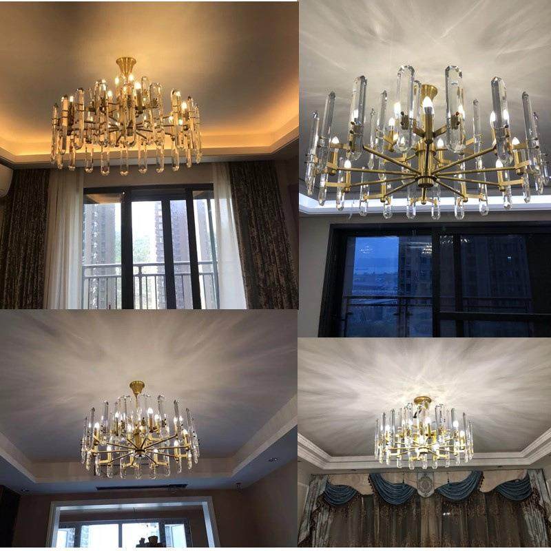 中铜山工水厂后现代全185晶吊灯轻奢简约创意客厅灯室餐厅书房卧,家装灯饰光源,智能吊灯,淘宝优惠券,粉丝福利购,淘宝优惠卷