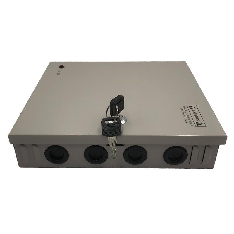 220V转12V10A9路集中供电开关电源箱12Vdc直流安防监控led灯电源