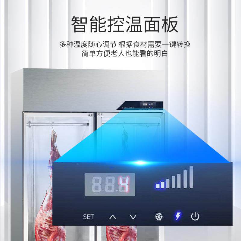 商用挂肉柜冻1354冷藏保鲜冰柜示铜管制冷冷羊肉牛冰柜立式肉食展