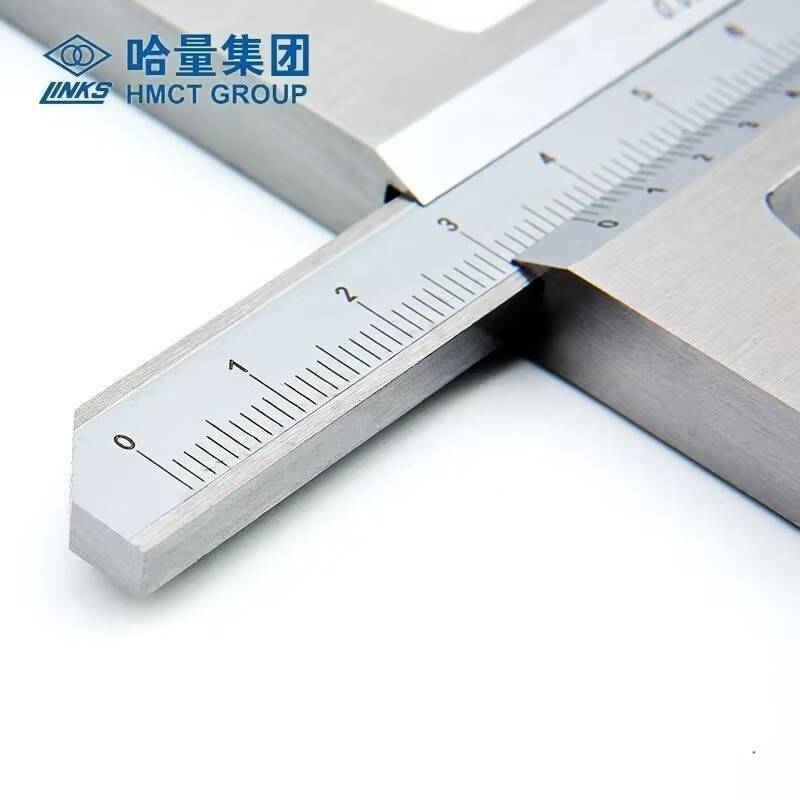 哈量不锈钢深度游标卡尺单钩双钩深度尺0-150-200-300-500-1000mm