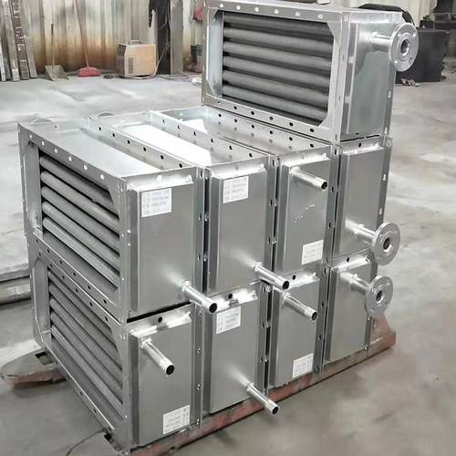 禄子浩钢铝复蒸6R*16P*7合汽散热器翅片管片管绕换热器水循暖气环