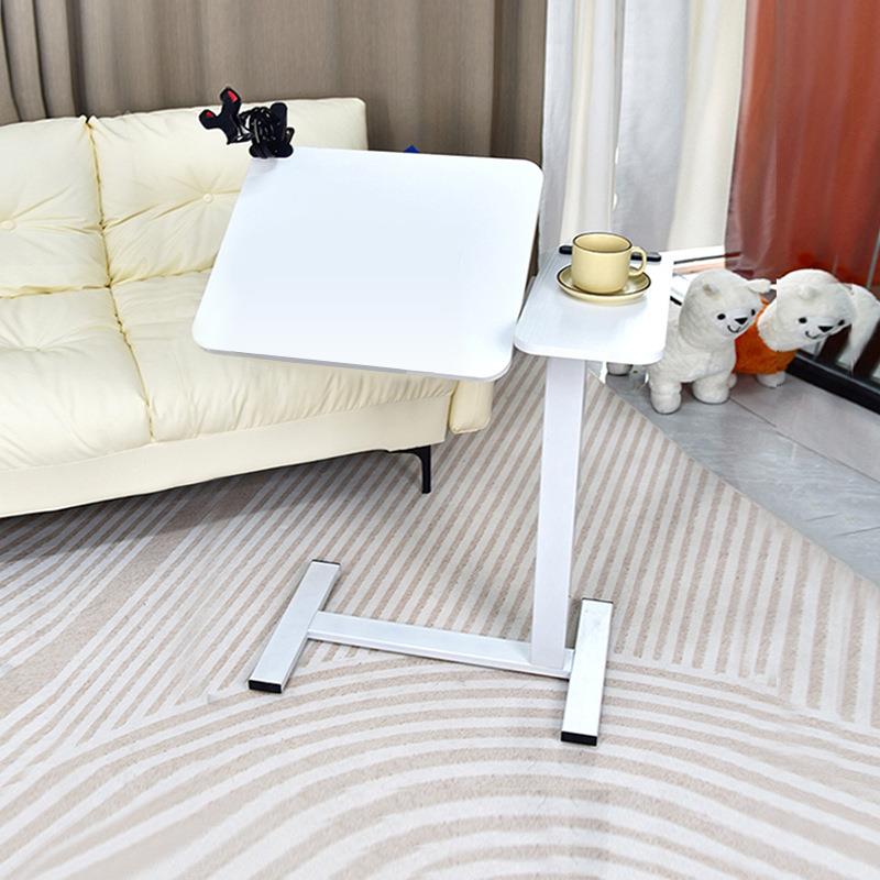 移动旋转升降桌气杆调节家用办公学习绘画笔记本电脑桌沙发床边桌