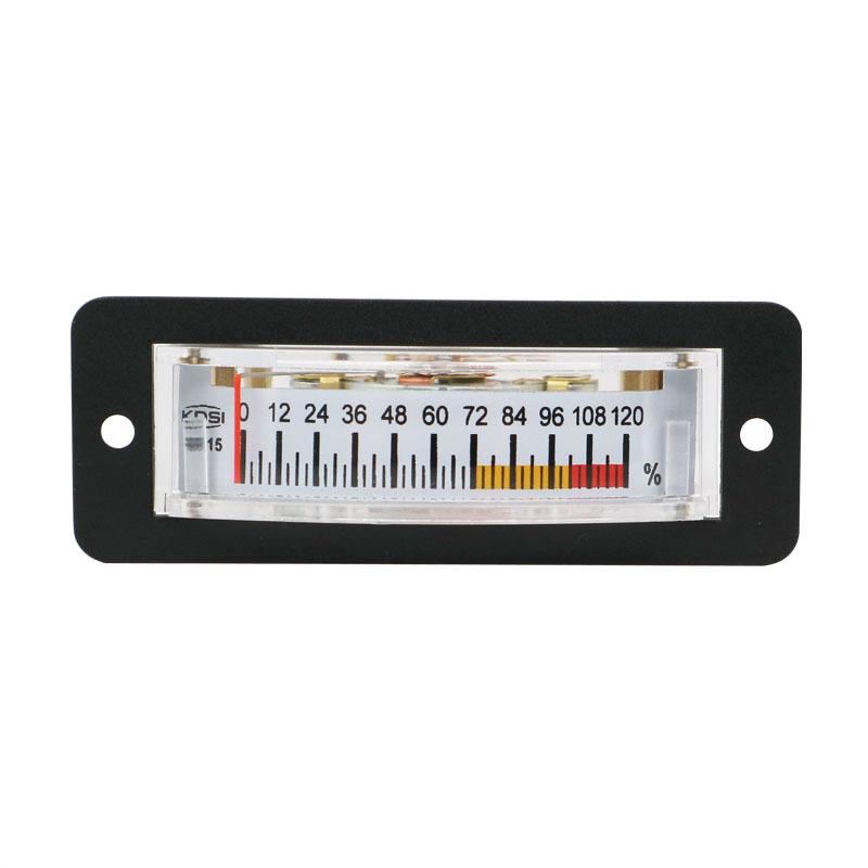 厂家槽形指针电压表BP-15DC10V0-120主轴负载表彩色刻度盘