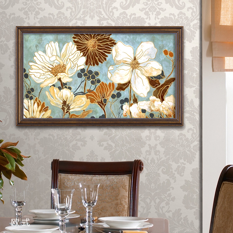 网红欧式超d大尺寸电表箱装饰画免客厅电闸盒遮挡配电箱打孔推拉