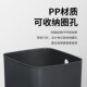 家用客厅垃圾桶双层中式 木纹加厚方形轻奢高档卧室酒店客房栈商用