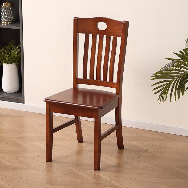 免安装全实木椅子靠背椅餐椅家用木头凳榫卯整装结实耐用餐桌椅子