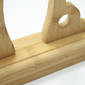 团扇扇架扇托扇座古典中国风宫扇展示架扇撑支架