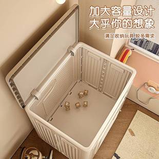 衣服床收纳LY616箱容量家用翻整理箱头柜储衣物被盖子物箱折叠