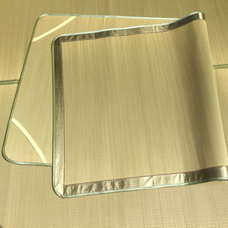 老式天然藤草可折叠儿童宿舍凉席