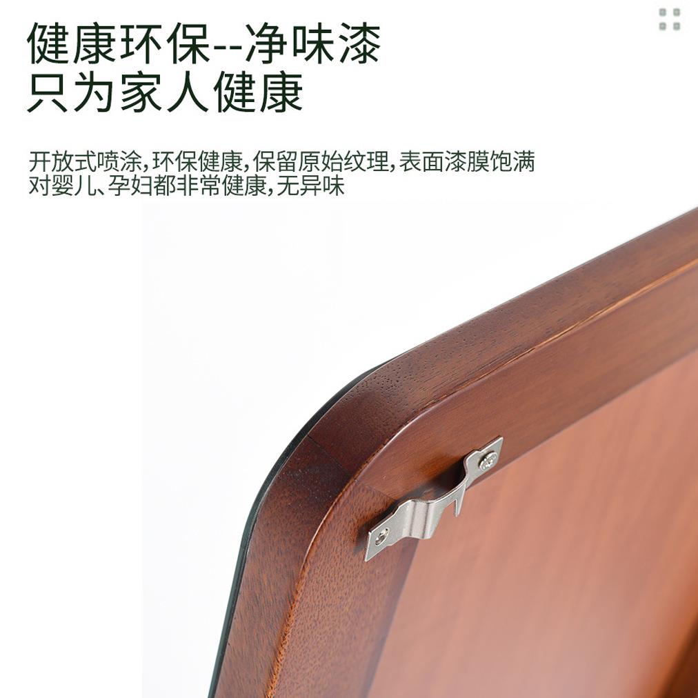 现代简约家用卧室实木全身镜落地式穿衣镜服装店试衣间贴墙试衣镜