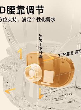 真向调节靠女卧室电竞椅宿生舍电脑椅EHO腰子办公椅家用人体四工