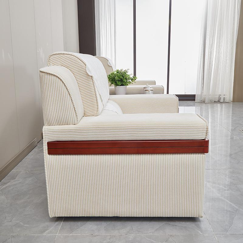 白布艺单人人位会色客室沙发会议贵宾接三大待室茶HD1126几组合会