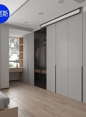 杭州衣柜定级一门到顶卧室柜子全ENF福人制精板屋整TIS体板式家具