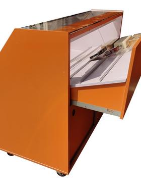 柜实木烟防水烟草公田司广西YYT真龙终端展示柜推拉移字动带轮灯